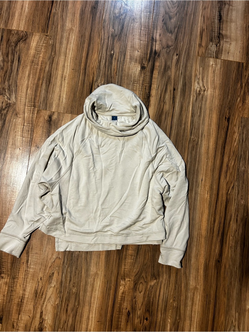 Old Navy Light Cream Cowlneck Pullover